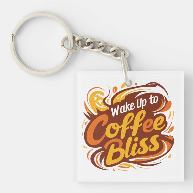 Weck zu Kaffeegenissen Schlüsselanhänger (Vorderseite)