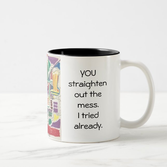 Weck Zweifarbige Tasse (Rechts)