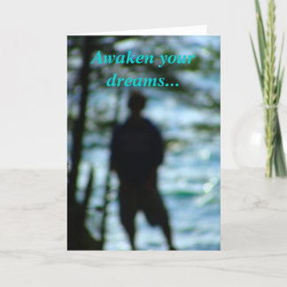 Wecken Sie Ihre Träume… Karte