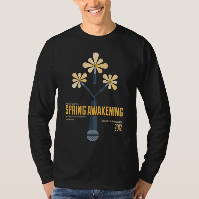 Weckender Frühling des LS RTC der Männer T-Shirt (Vorderseite)