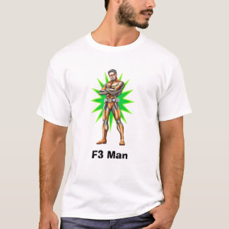 Wecker des Mann-F3 T-Shirt