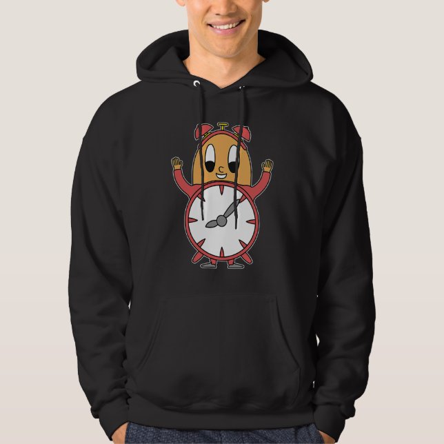 Wecker-Ei Hoodie (Vorderseite)