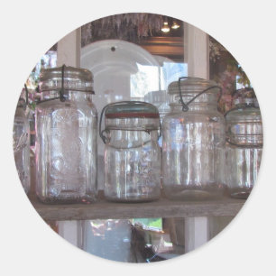 Weckglas-Aufkleber Runder Aufkleber