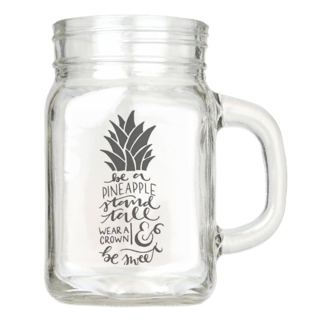 Weckglas mit Griff Einmachglas (Vorderseite)