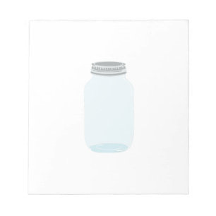Weckglas Notizblock