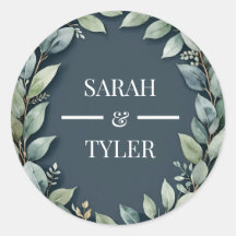 WEDD-EUCALYPTUS-WREATH-Aufkleber