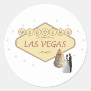 WEDD in Las Vegas B&G mit Cake Sticker