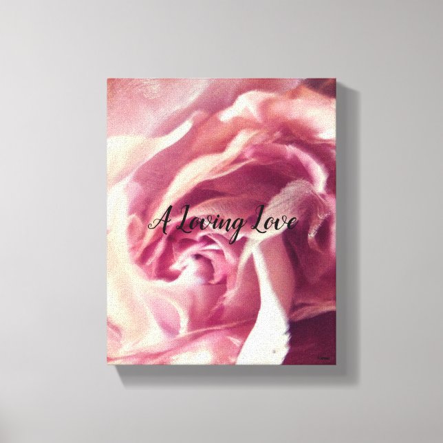 WEDD LEINWAND ROMANCE DESIGN STIL (Vorderseite)