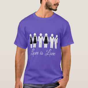 WEDD LIEBE IST LIEBE T-Shirt