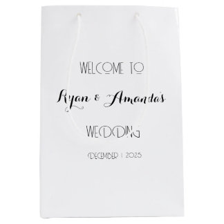 WEDD WELCOME BAG MITTLERE GESCHENKTÜTE