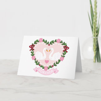 Wedding Anniversary Valentine Forever in Love Karte