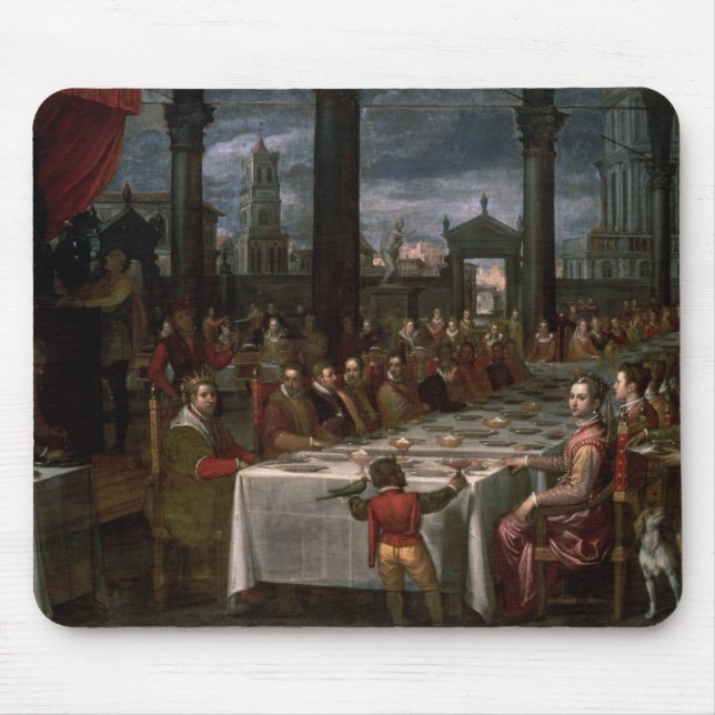 Wedding Bankett Mousepad (Vorne)