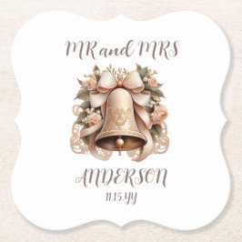 Wedding Bell Coaster Untersetzer