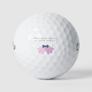 'Wedding Bells & Golf Balls' Hochzeitsgunst-Gesche Golfball
