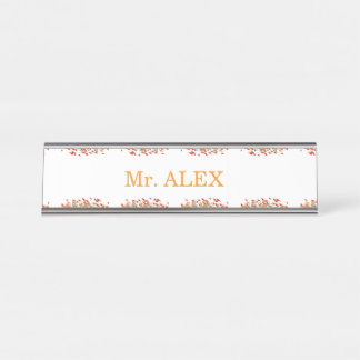 Wedding Birthday Baby Shower INVITATION CARD Schreibtischnamensplakette