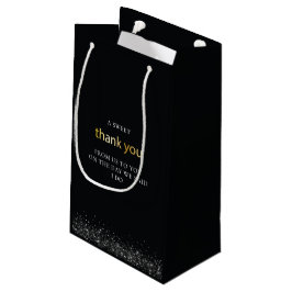 Wedding Black Luxury Vielen Dank für Ihr Interesse Kleine Geschenktüte