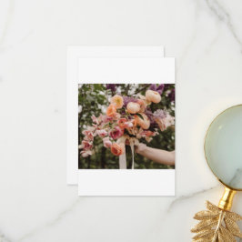 Wedding Bouquet Dankeskarte