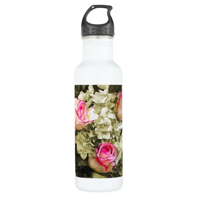Wedding Bouquet Trinkflasche (Vorderseite)