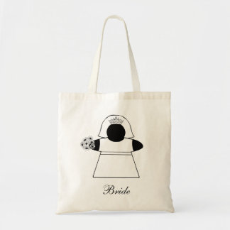 Wedding Brautpartytasche Braut Meeple Gamer Tragetasche