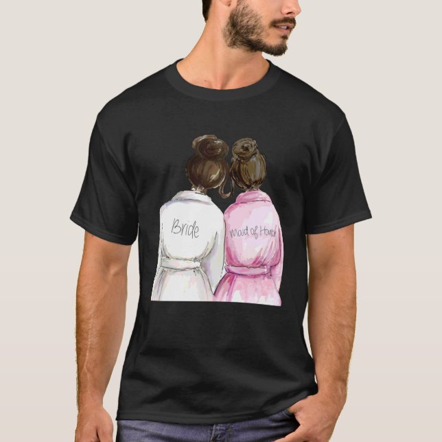 Wedding Bridal Shower Maid of Honour 7 T-Shirt (Vorderseite)