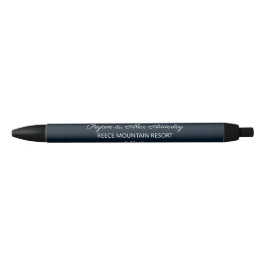 Wedding Bride Groom Gast Geschenk Navy Blue Kugelschreiber