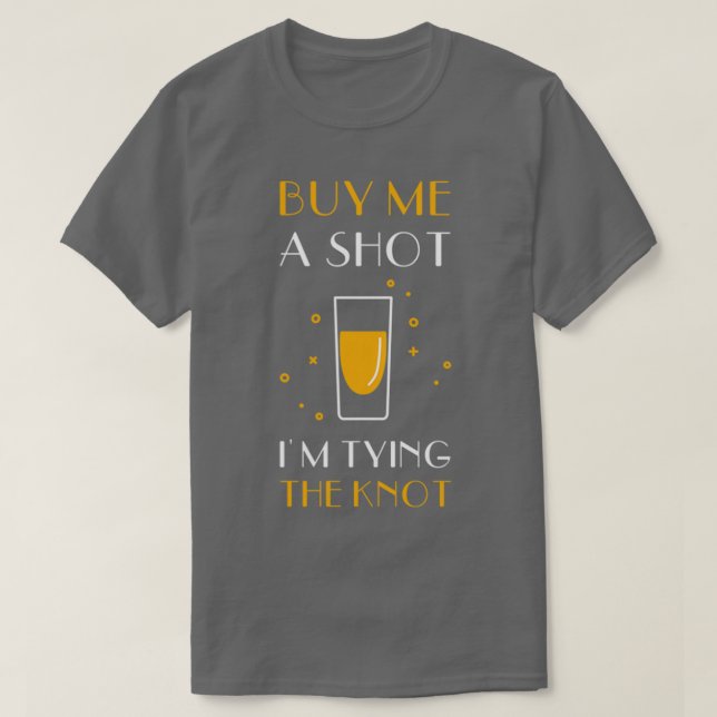 Wedding Bride Husband-Geschenk T-Shirt (Design vorne)