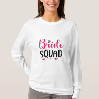 Wedding Bride Squad T-Shirt