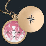 Wedding Bridesmaid Keepake Danke, Necklace Medaillon<br><div class="desc">Keepake Necklaces wählen Sie entweder Silber Platin oder Sterling Silver</div>