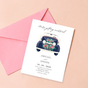 Wedding Car Classic Einladung