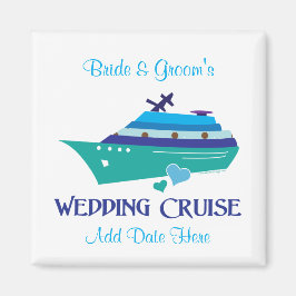 Wedding Cruise Gevor Magnet
