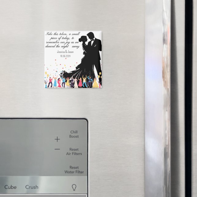 Wedding Custom Favor, Wedding Party Custom Gifts  Magnet (In Situ (Kühlschrank))