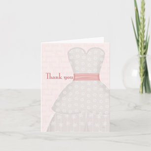 Wedding danken Ihnen Anmerkungs-Karte Dankeskarte