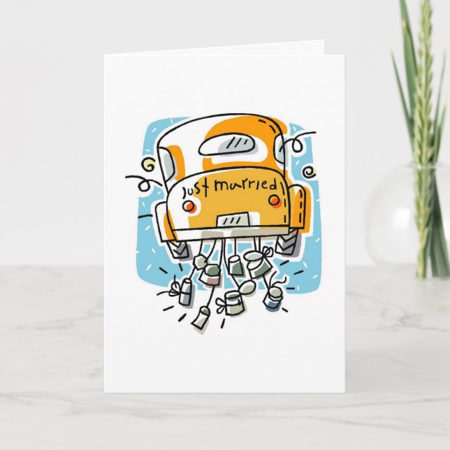 Wedding danken Ihnen Dankeskarte (Vorderseite)