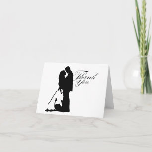 Wedding danken Ihnen zu kardieren Dankeskarte
