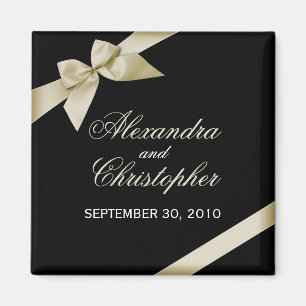 Wedding das Sahneband Save the Date kündigen an Magnet