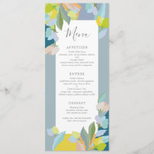 Wedding Dinner Menu