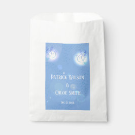 Wedding Dove Blue Lighting Geschenktütchen