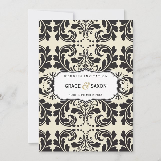 WEDDING EINLADUNGEN: savvy 6P Einladung (Vorderseite)
