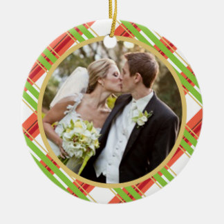 Wedding | erste WeihnachtsFoto-Verzierung Keramik Ornament