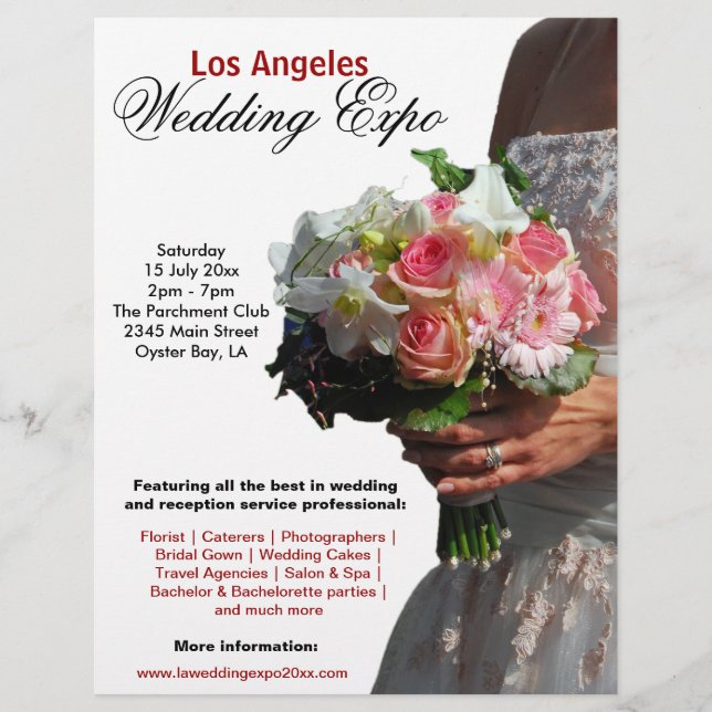 Wedding Expo Flyer (Vorne)