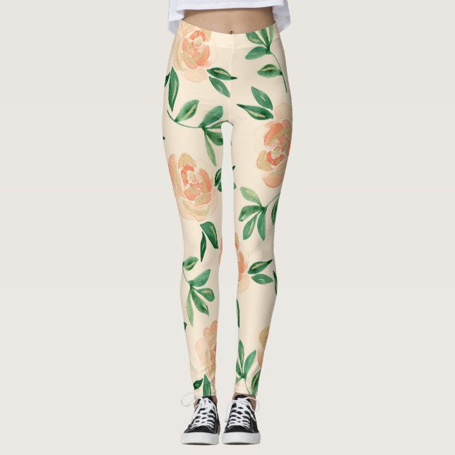 Wedding Flower Arrangements Leggings (Vorderseite)