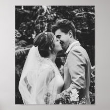 Wedding Foto Newlyweds Couple Sign