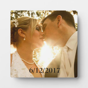 Wedding Foto Plaque Fotoplatte