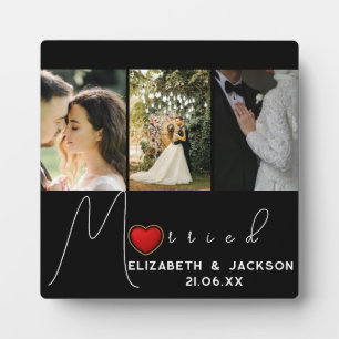 Wedding Foto Plaque Fotoplatte