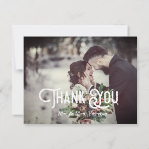 Wedding Foto Vielen Dank Dankeskarte