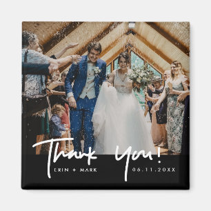 Wedding Foto Vielen Dank für Ihr Interesse Magnet