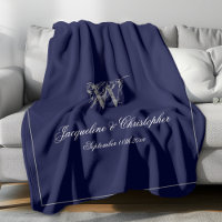 Wedding Gift Monogram Script Newlywed Keepake