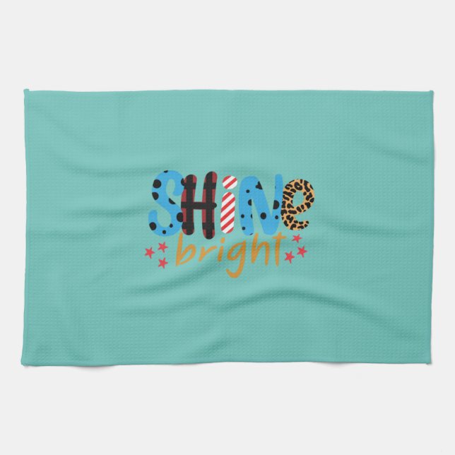 Wedding Gifts | Shine Bright Geschirrtuch (Horizontal)