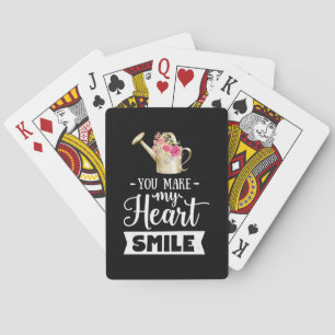 Wedding Gifts   You Make My Heart Smile Spielkarten