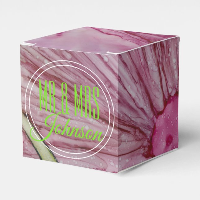 Wedding Grande Fleur Classic favor boxes Geschenkschachtel (Vorderseite)